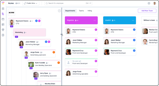 Build a dynamic org chart using AI in minutes