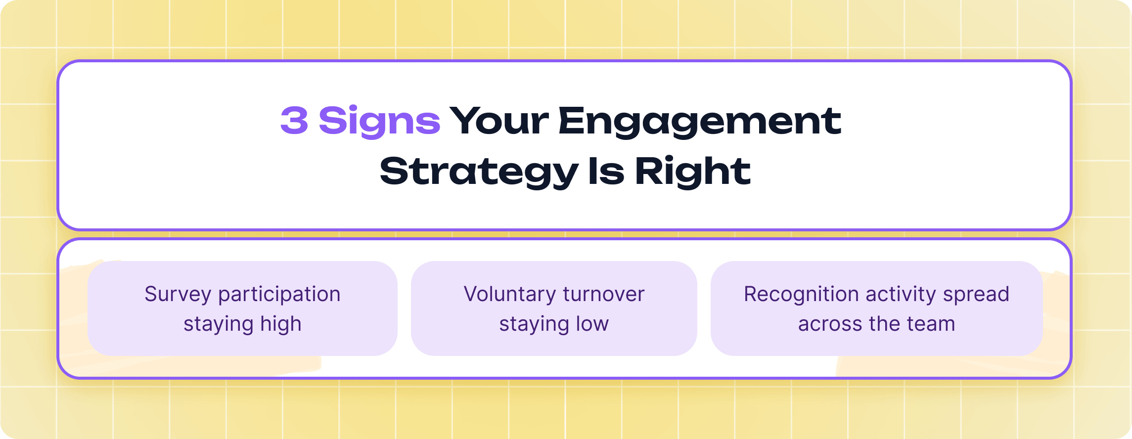 3 Signs Your Engagement Strategy Is Right