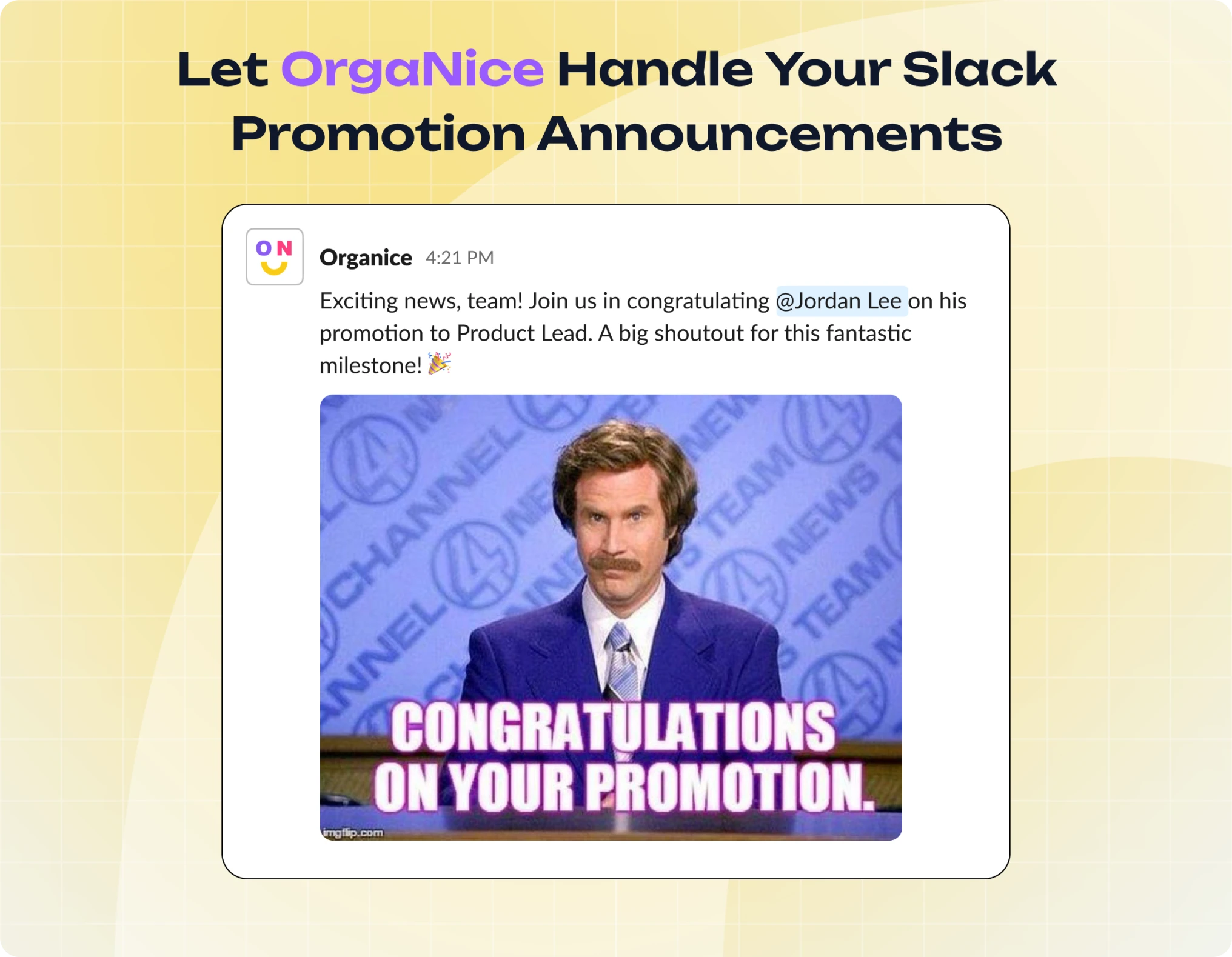 Promotion Announcement Tool