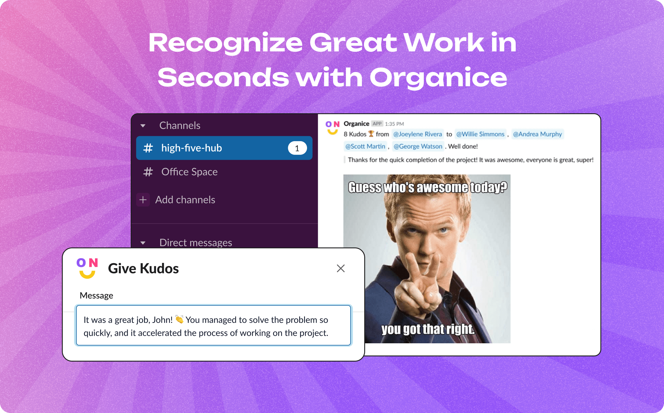 Streamline Your Responses to Praise with OrgaNice