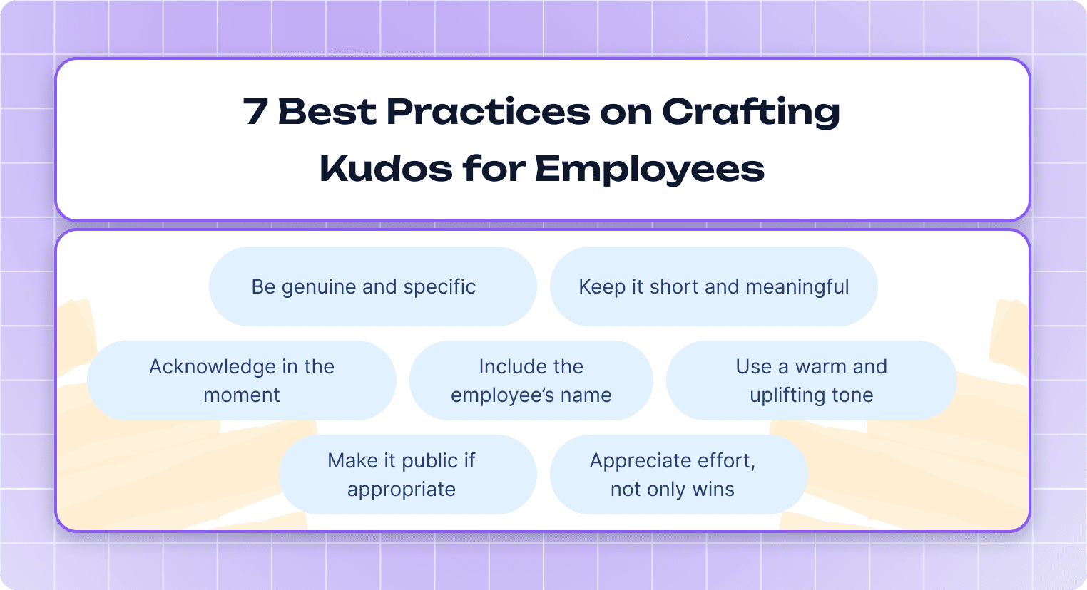 Tips on Writing Kudos for Coworkers