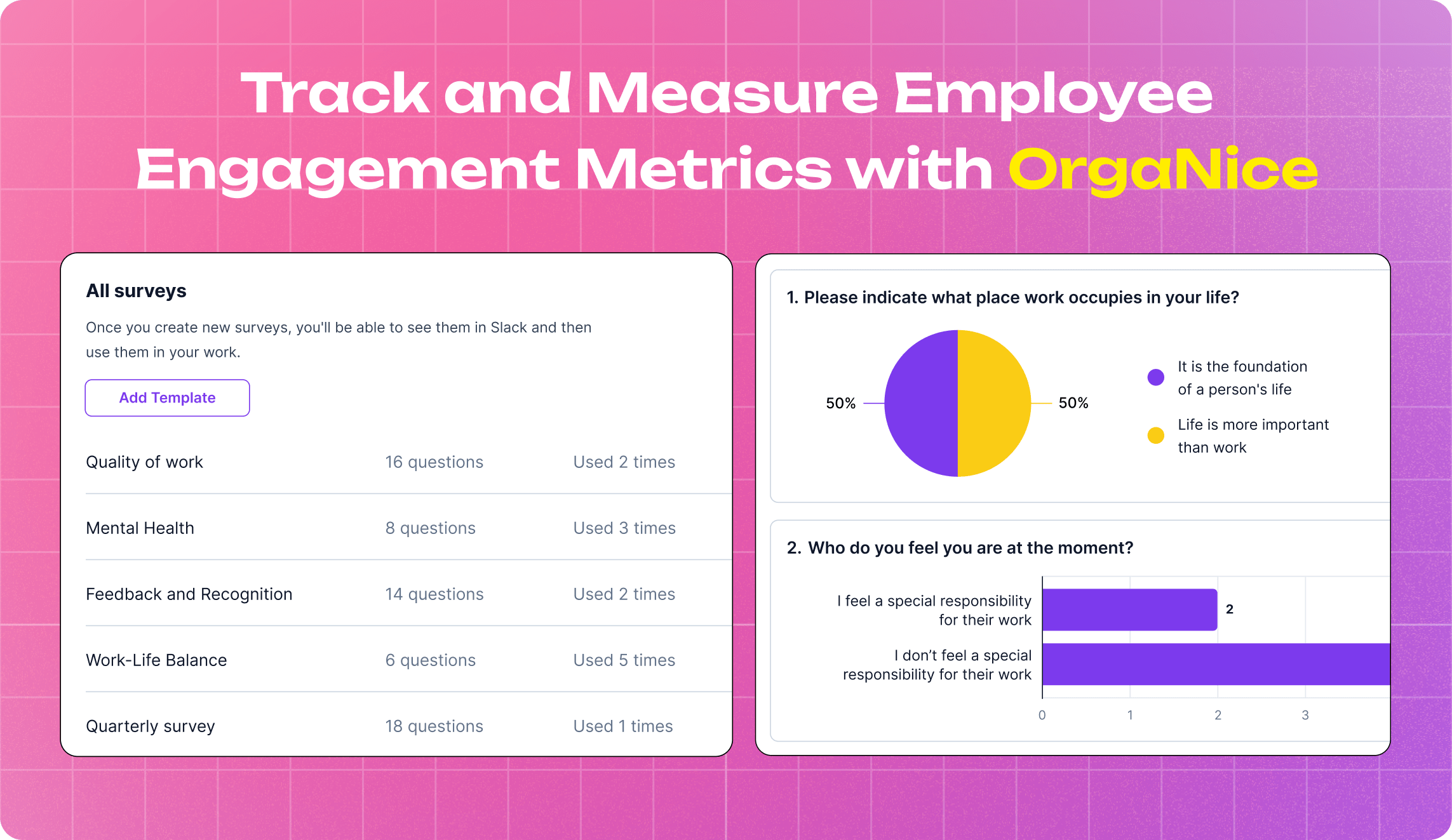 Use OrgaNice to Measure Employee Engagement
