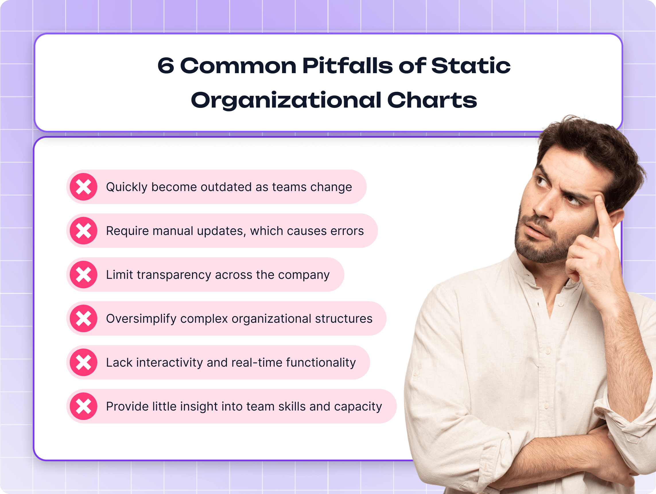 What Are the Downsides of Static Org Charts?